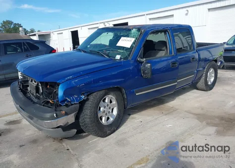 2004 Chevrolet Silverado 1500 Ls from USA, damaged, VIN 2GCEC13T541338092